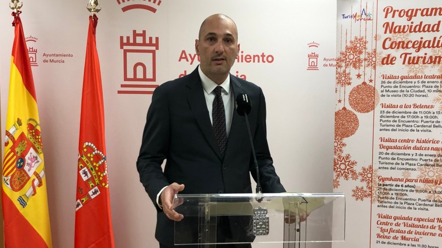 Turismo lanza una campaña especial de Navidad con visitas guiadas, talleres infantiles y degustación de dulces en Murcia