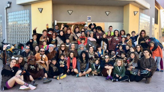 Participantes en la 'Cavernícola Trail' de San Javier