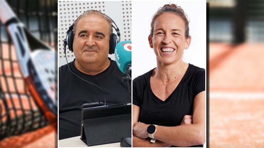 En entre dos aguas hablamos junto con Salvador Martínez con Patty Llaguno Zielinski, campeona mundial de pádel