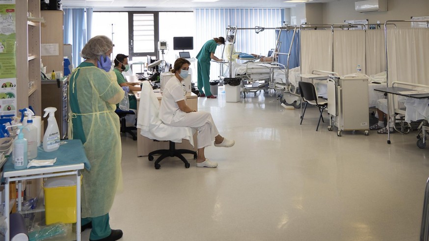 Pacientes y sanitarios