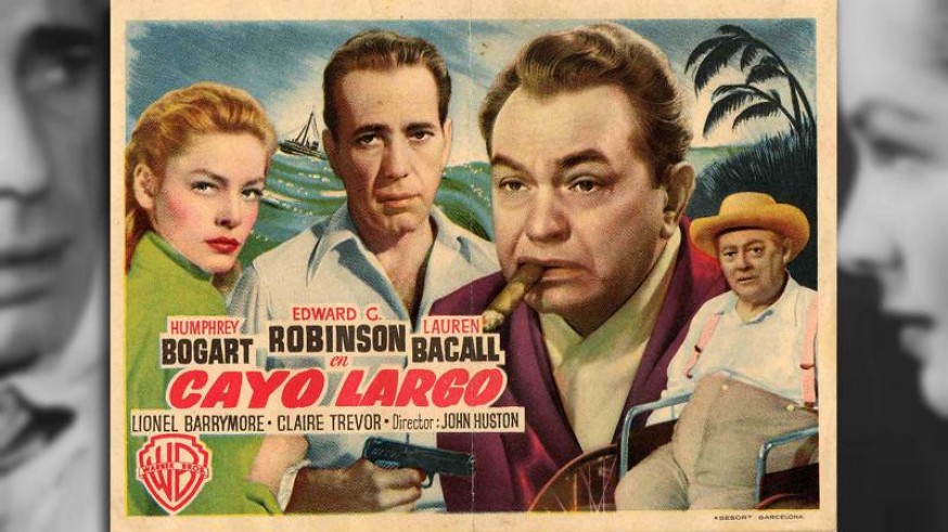 Cartel de la película Cayo Largo