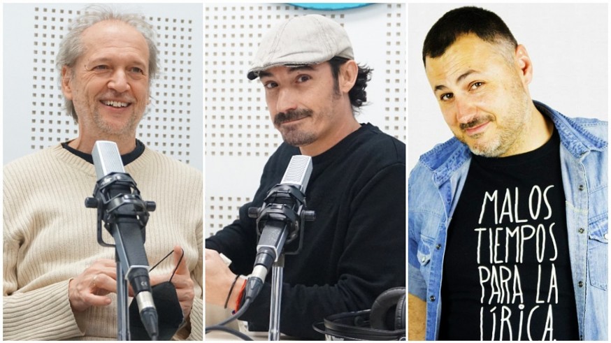Román García, Fran Ropero y Juan Antonio Sánchez 'Jass'