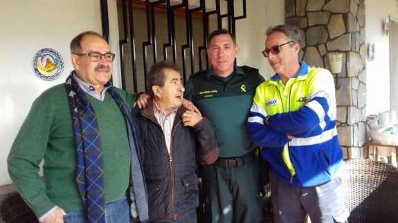 Tomás López, José Gómez, el Capitán Andrés Monje Ruiz, y Manuel Gracia, los protagonistas de esta historia