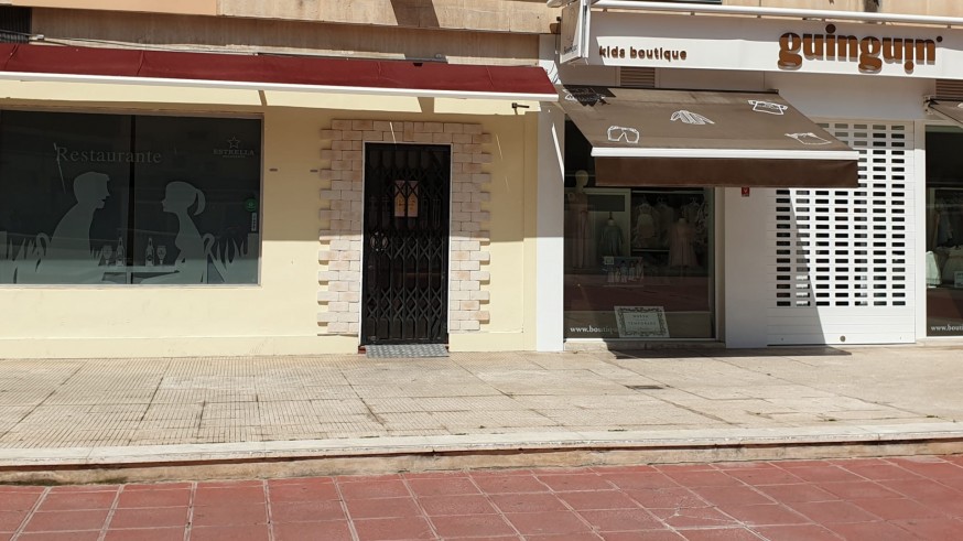 Establecimientos cerrados durante el estado de alarma