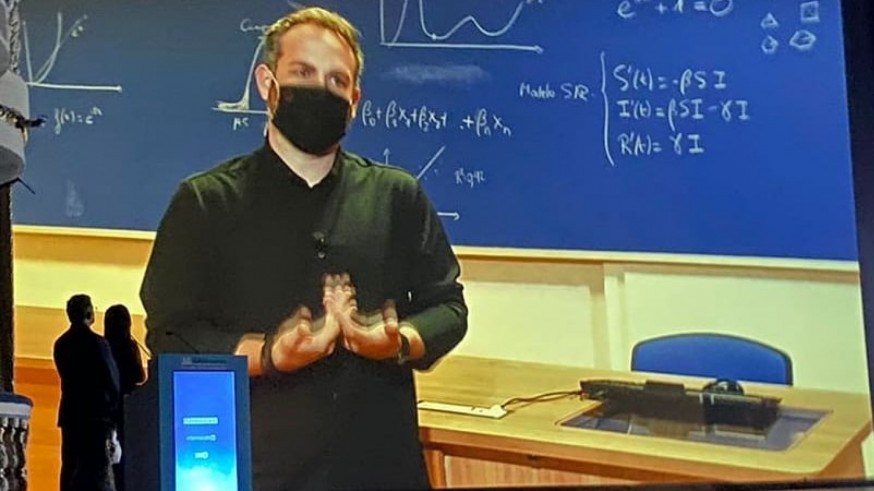 Santi García Cremades en un acto público. Foto cedida.