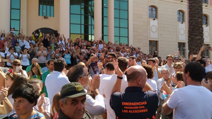 Acto de despedida en Los Alcázares