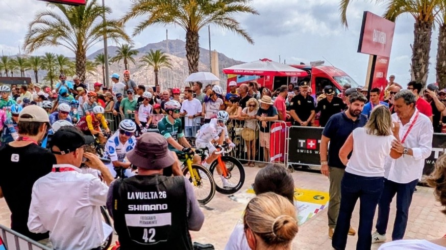 La Vuelta a España en la Región de Murcia