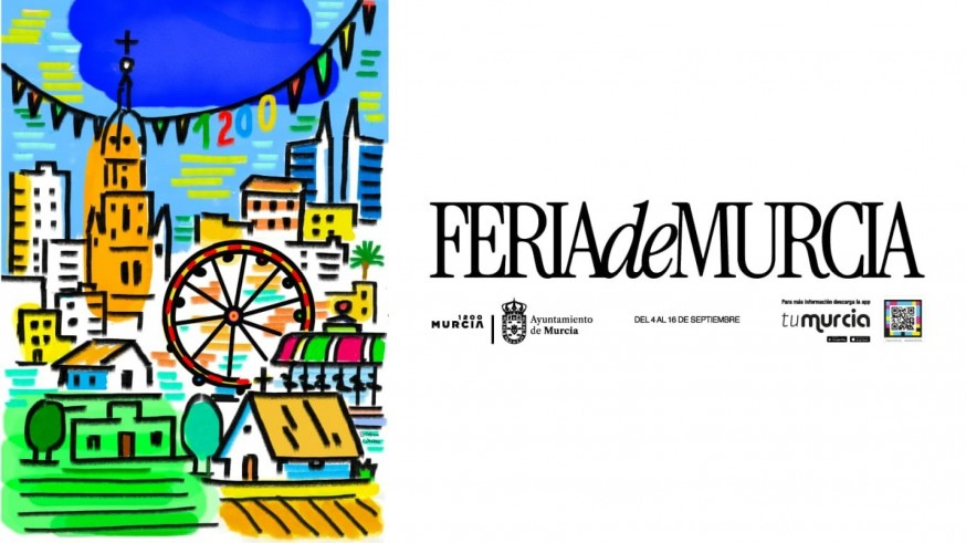 Preparados para las fiestas de Septiembre en la ciudad de Murcia
