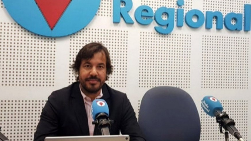 Miguel Motas en Onda Regional ( imagen de archivo)