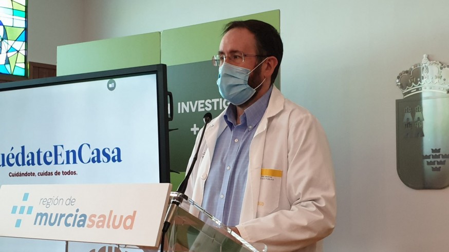 Jaime Pérez, portavoz del comité de seguimiento Covid-19
