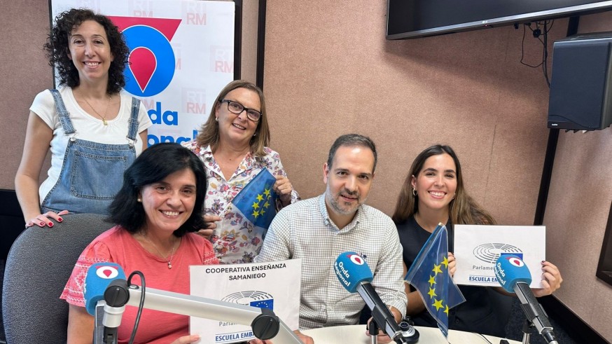 Conexión Europa con Teresa Allepuz. Colegio Samaniego de Alcantarilla