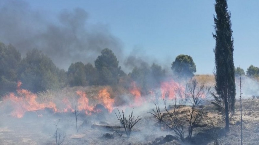 Apagado un incendio forestal en Jumilla