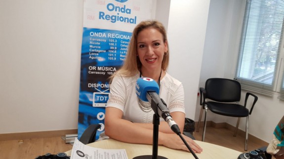 Ana María Fernández en una imagen de archivo de Onda Regional 