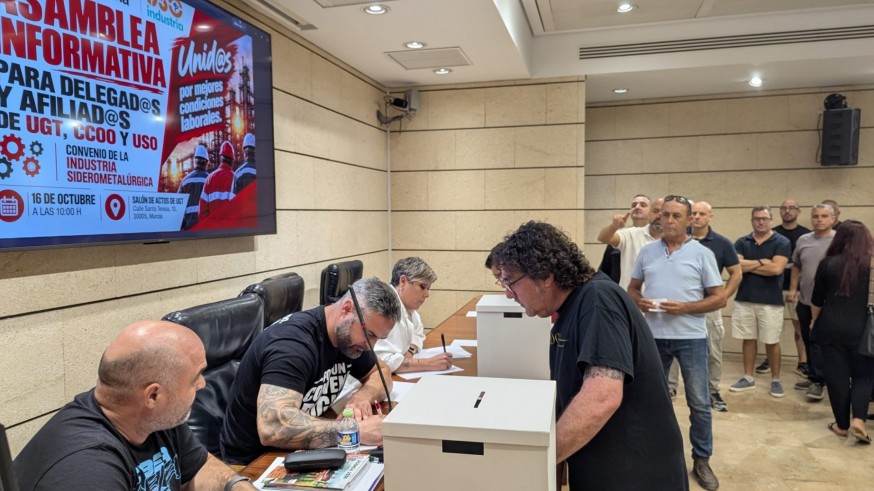Los trabajadores del metal convocan una huelga indefinida en la Región