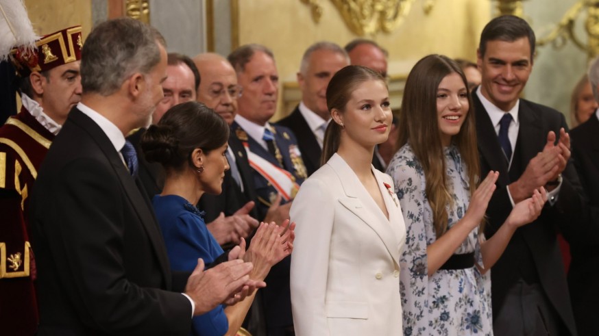 La princesa Leonor abre hoy una nueva página en la monarquía en España con su juramento de la Constitución