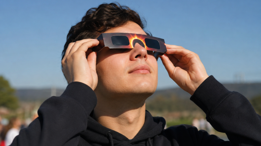 Consejos esenciales de seguridad visual para disfrutar del eclipse solar sin riesgos