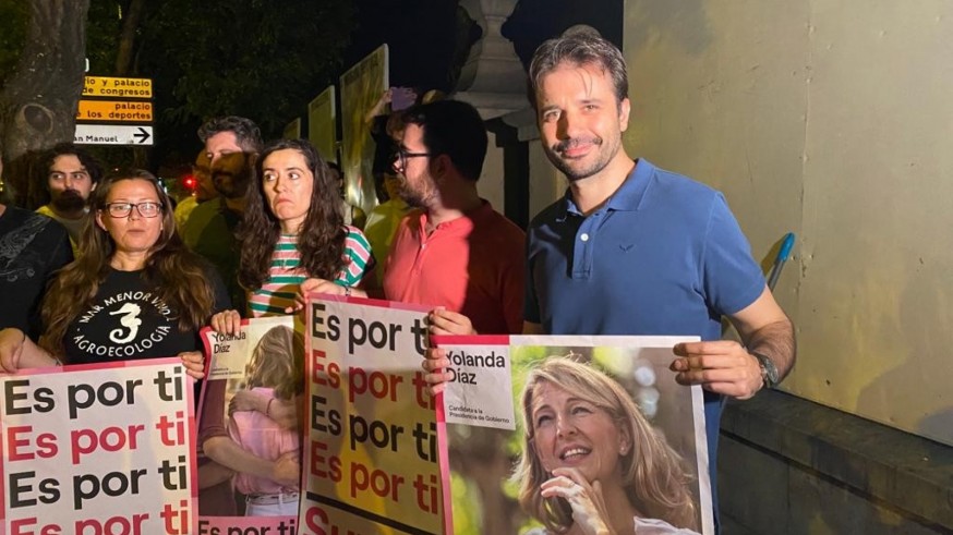 Sánchez Serna: "Sumar es la única fuerza progresista que le puede quitar escaños a la derecha y a la extrema derecha"