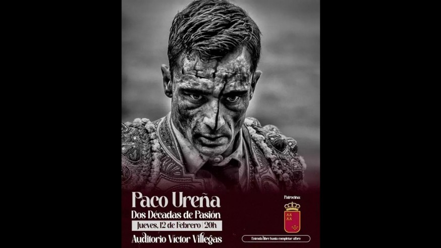 El torero Paco Ureña en vísperas de la gala homenaje por sus veinte años de alternativa