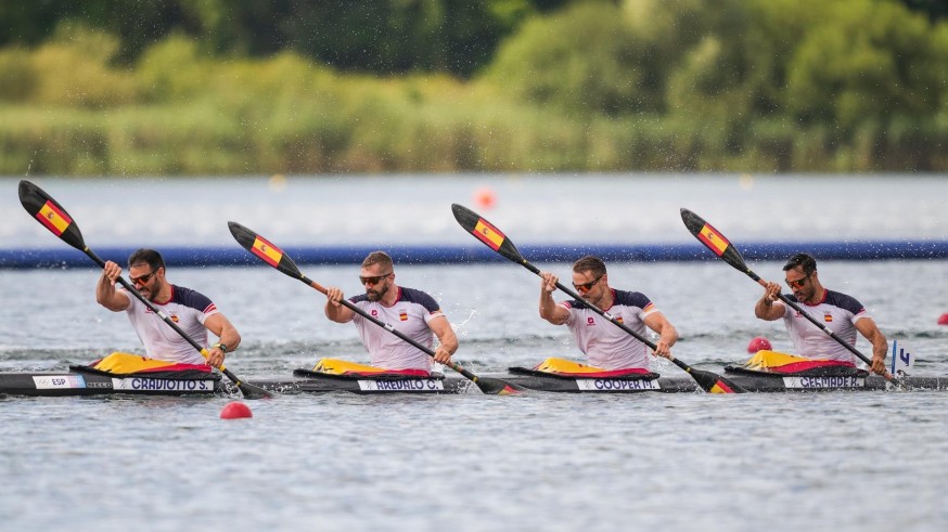 Diego Domínguez y Joan Antoni Moreno, bronce en C2 500 metros 