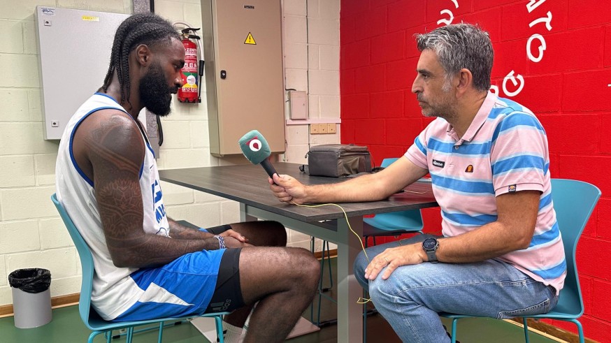 Sant-Ross: "Quiero estar físicamente para ser el Howard del primer año"