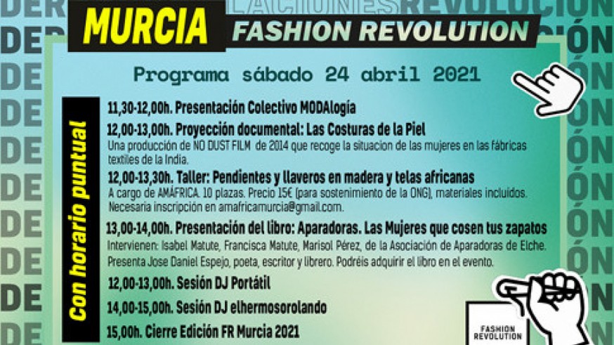 TURNO DE NOCHE. Pérez: "El Fashion Revolution Day invita a preguntar a la marca quién hizo mi ropa y en qué condiciones"