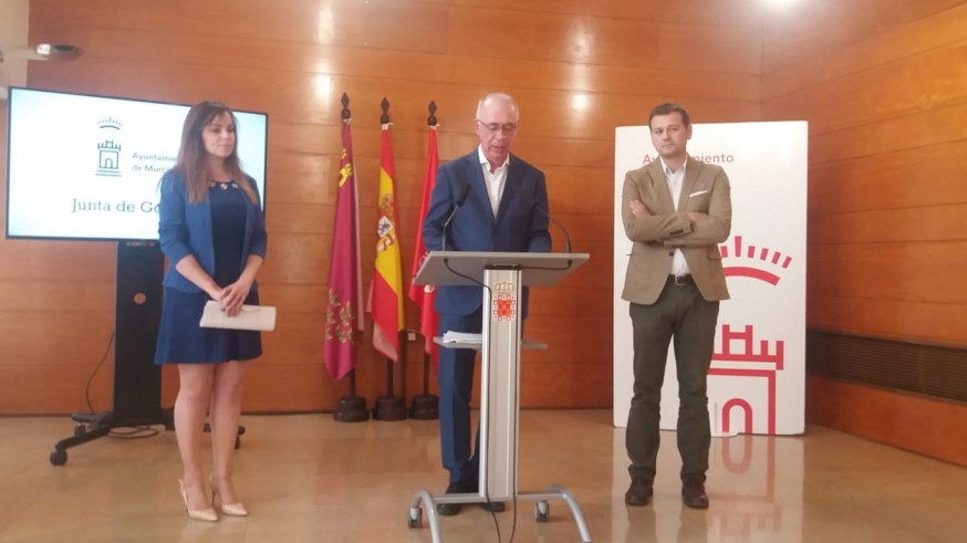 Rueda de prensa posterior a la Junta de Gobierno de Murcia