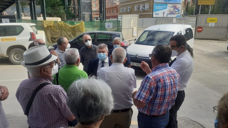 El delegado del Gobierno ha visitado Santiago El Mayor