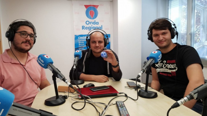 Joaquín Cruces, Víctor Martínez y Mariano Fernández en una imagen de archivo de ORM