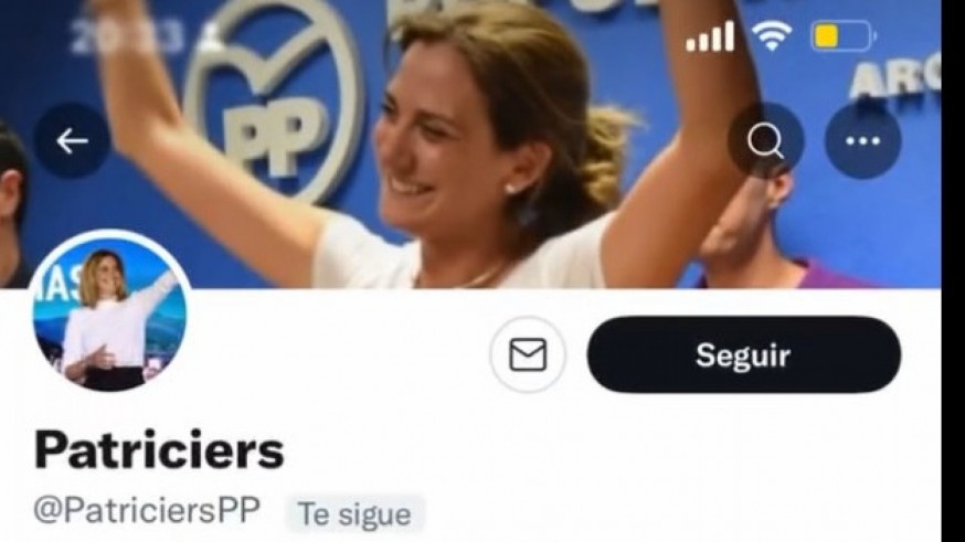 Patricia Fernández denuncia en la Policía un perfil falso en redes sociales