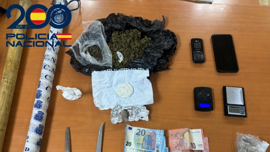 La Policía desmantela un narcopiso abierto las 24 horas en Murcia