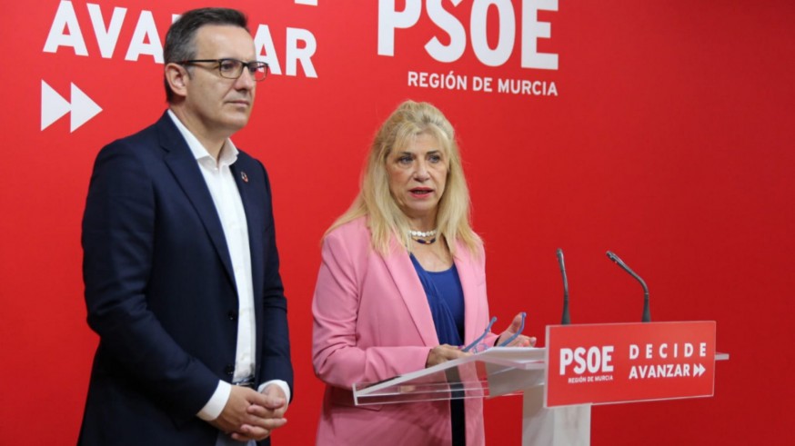 Diego Conesa y Gloria Alarcón