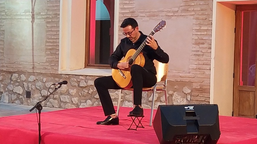 Javier Riba, participante en el II Festival de Guitarra Ciudad de Mula
