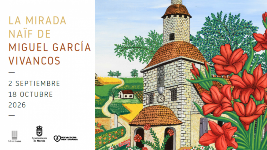 Murcia recupera "la mirada naíf" de Miguel García Vivancos en una exposición inédita en la Glorieta