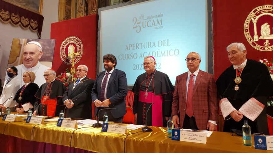 El Papa agradece a la UCAM en su 25 aniversario "el trabajo realizado en la docencia y la investigación"