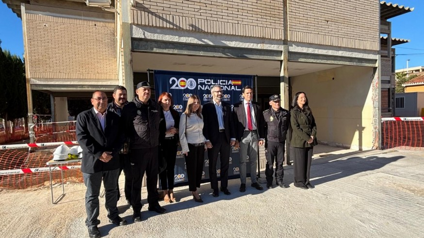 La nueva comisaría de Policía Nacional de Molina de Segura estará lista en junio de 2026