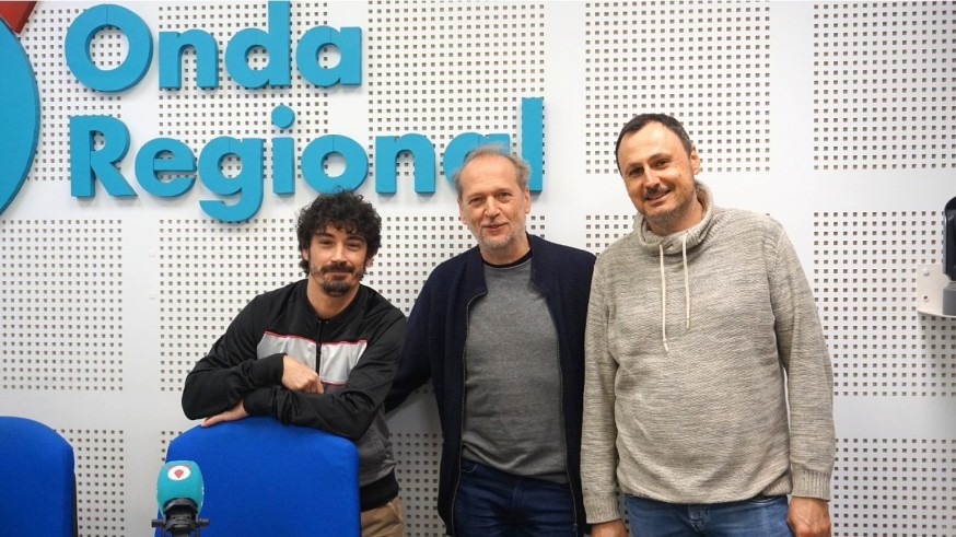 Con Román García, Juan Antonio Sánchez ‘Jass’ y Fran Ropero