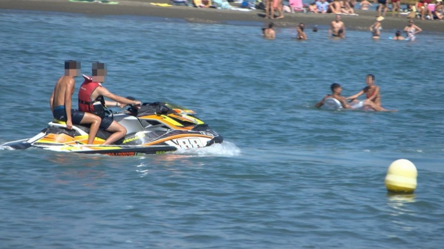 Los colectivos en defensa del Mar Menor valoran positivamente la campaña de Capitanía Marítima sobre motos acuáticas 