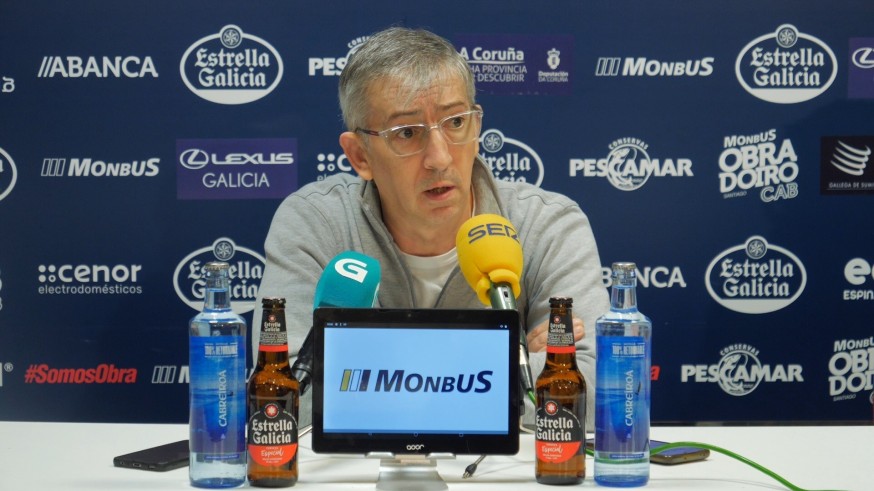 Moncho Fernández: "Tenemos que hacer todo muy bien para poder ganar al UCAM"