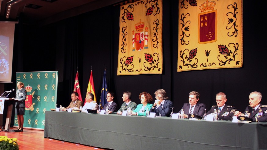 La Guardia Civil celebra el 179 aniversario de su fundación con un acto en Murcia