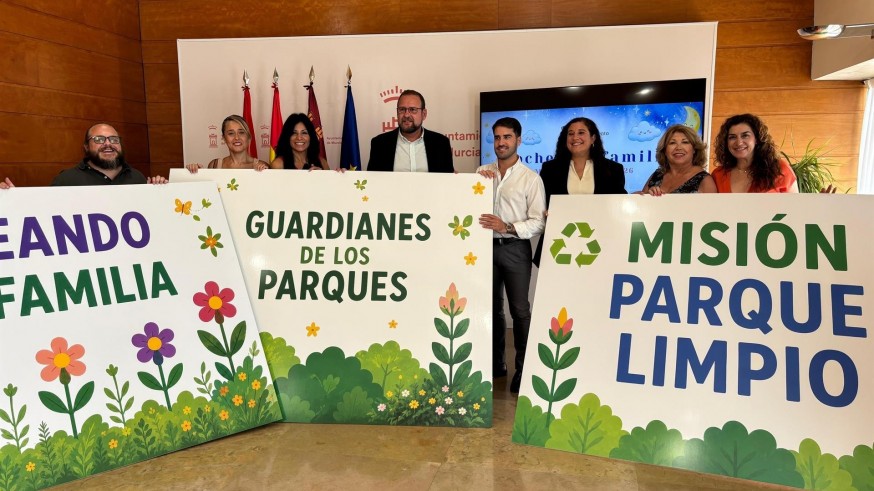 Murcia llenará sus parques de actividades familiares durante las noches de verano