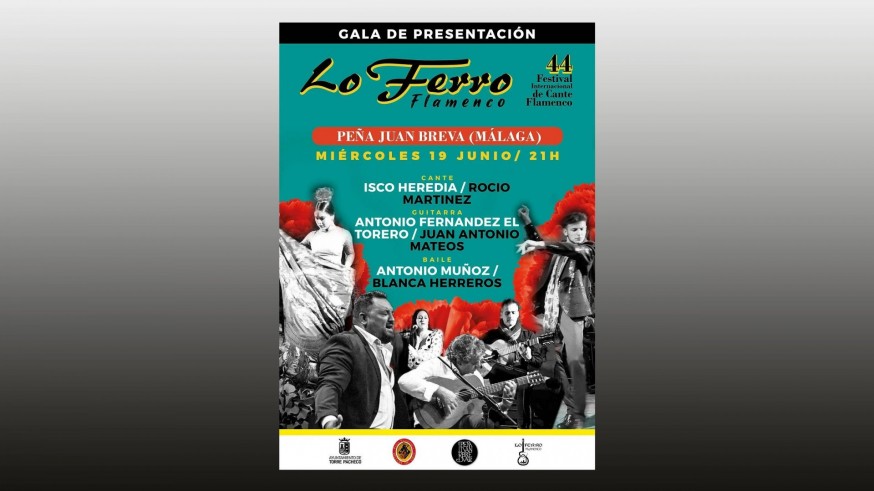 El 44º Festival Internacional de Cante Flamenco de Lo Ferro se presenta en Málaga