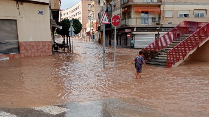Daños en Espinardo por el temporal: "Estoy aquí 60 años y está pasando 60 años"