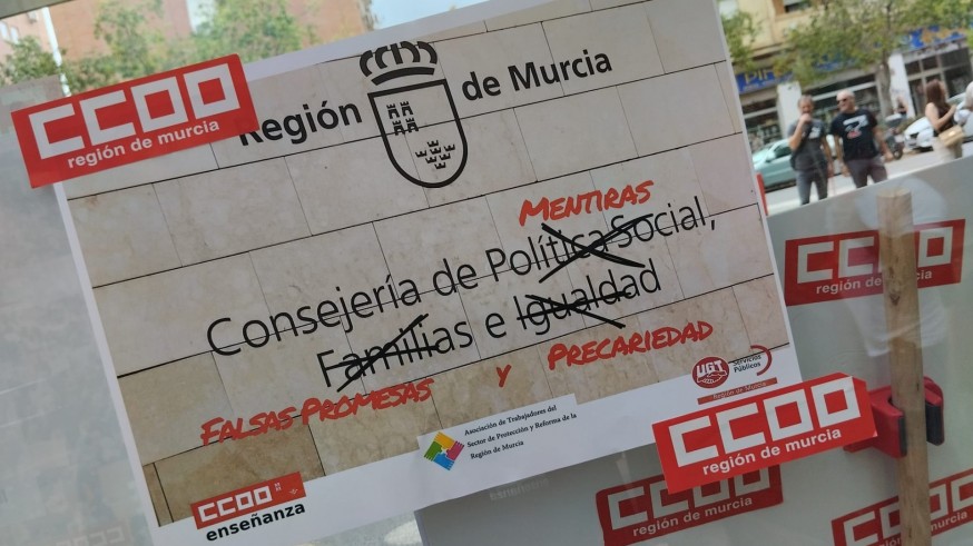 Protestan ante Política Social por un complemento salarial para 1.200 trabajadores