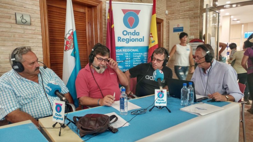 Vicente Carrión, Fernando Vera, Santiago Pérez y Miguel Massotti