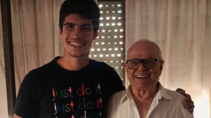 La fórmula del abuelo de Alcaraz: "Cabeza, corazón y cojones"