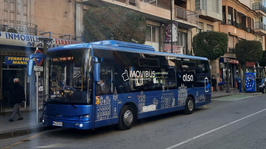 Movibus incorpora el primer autobús eléctrico como prueba piloto para fomentar el transporte cero emisiones