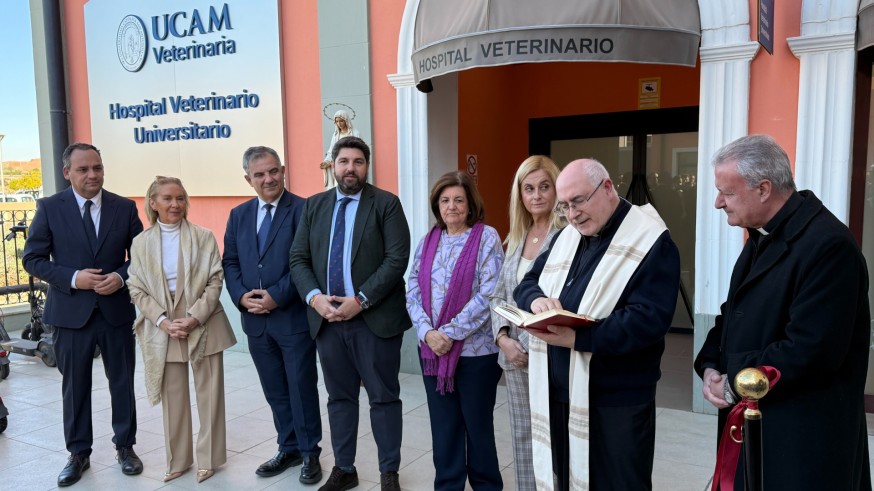 La UCAM inaugura un hospital veterinario puntero con atención 24 horas