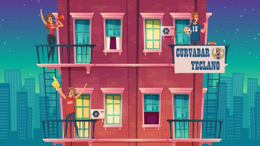 Curvabar quiere extender el cántico de "EL Abuelo" por todos los balcones de Yecla
