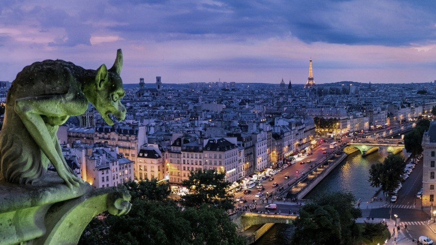 Vistas de París desde Notre Dame