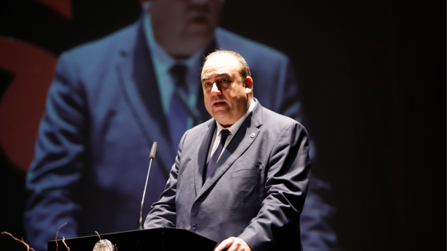 Juan Francisco Gómez, reelegido por aclamación presidente de la Cámara de Comercio de Lorca